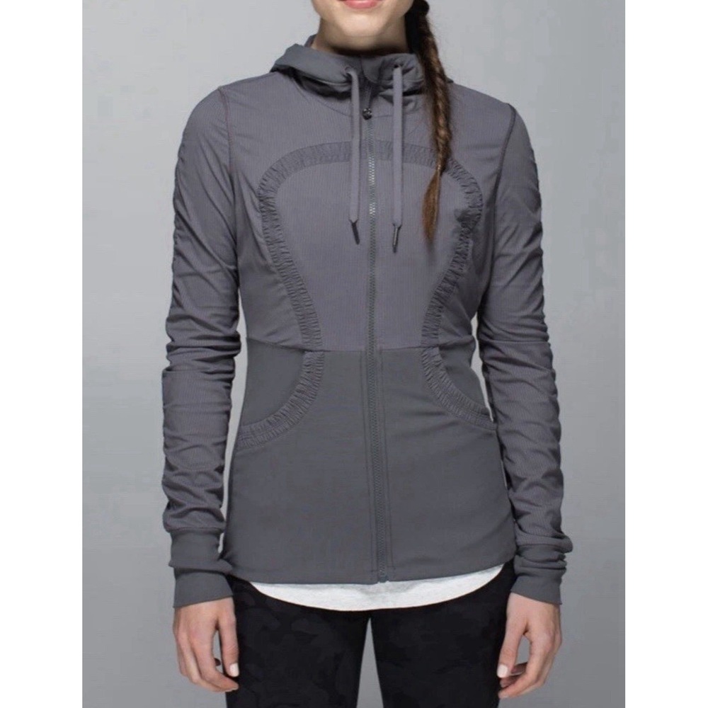 Lululemon Dance Studio Jacket Women's 6 Seriously Light Luon Swift